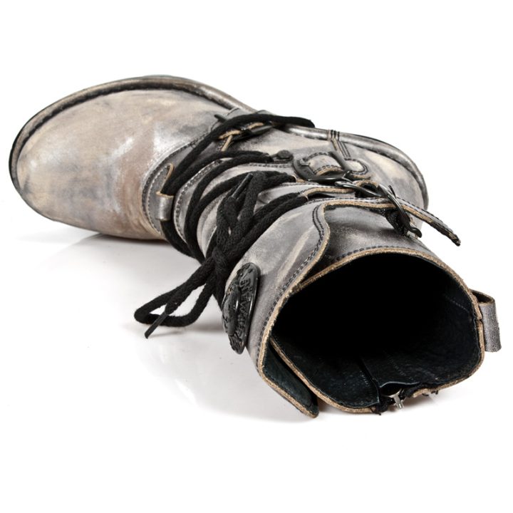Bottines Argent New Rock M-NEOTR005-C23 – Image 8