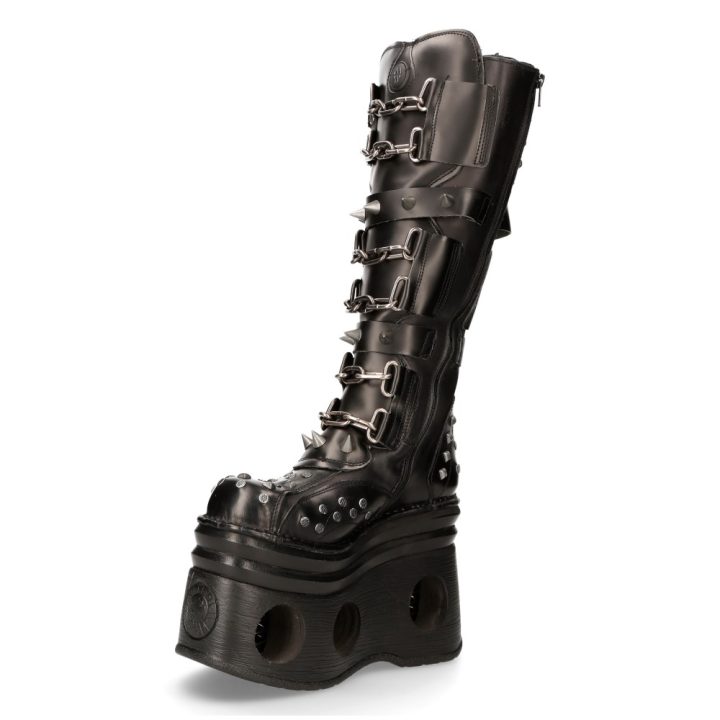 'Bottes hautes' Noir New Rock M-734-C4-1 – Image 4