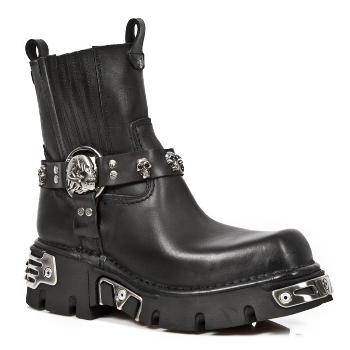 Bottines Noir New Rock M-1621-C10 – Image 3