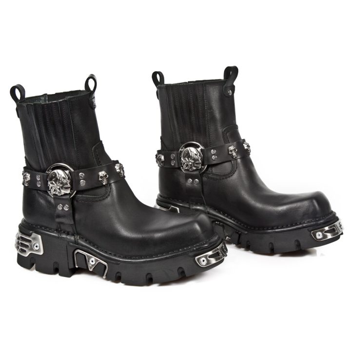 Bottines Noir New Rock M-1621-C10 – Image 9