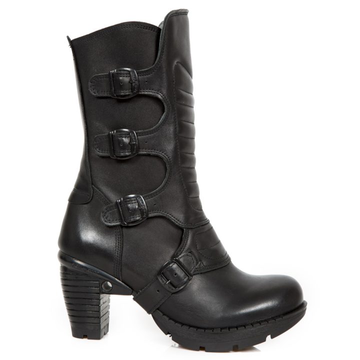 Bottines Noir New Rock M.TR003X-S1