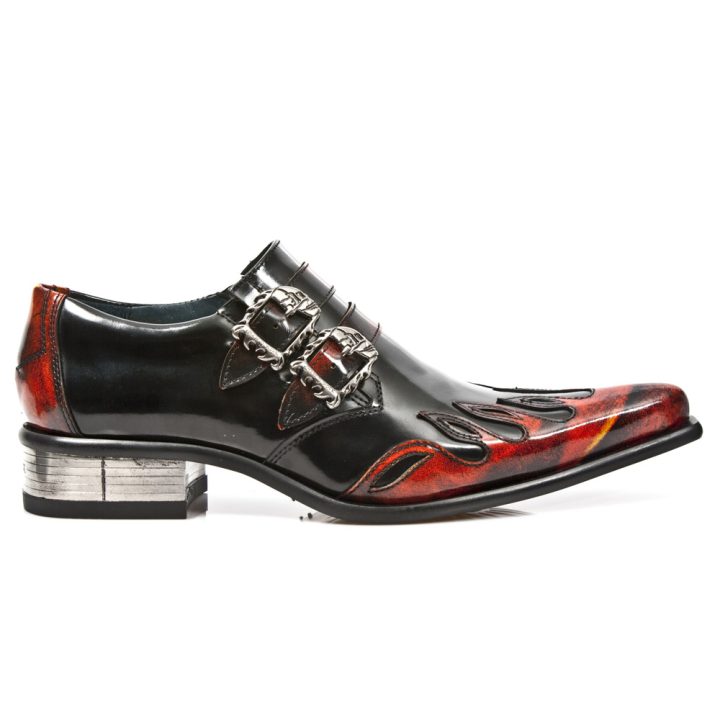 Chaussures Feu, Noir New Rock M-2358-S2 – Image 2