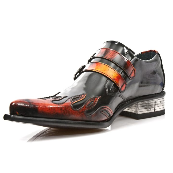 Chaussures Feu, Noir New Rock M-2358-S2 – Image 5