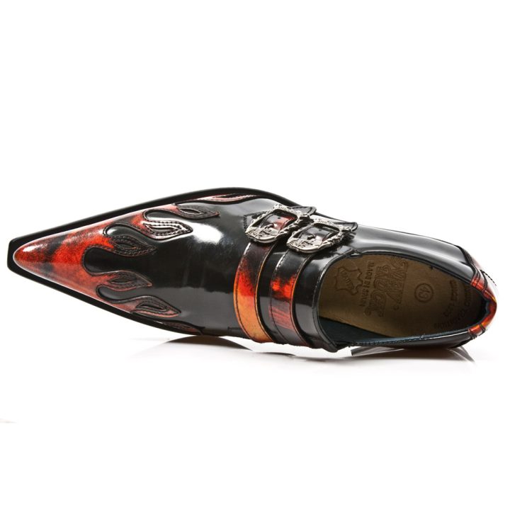 Chaussures Feu, Noir New Rock M-2358-S2 – Image 8