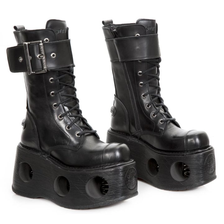 Bottes Noir New Rock M-312-C12