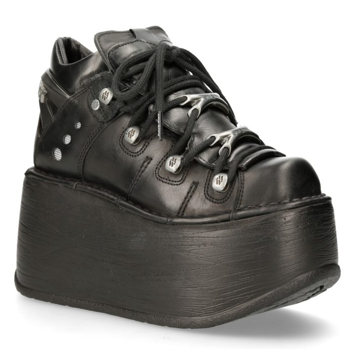Bottines Noir New Rock M-106N-S77 – Image 3