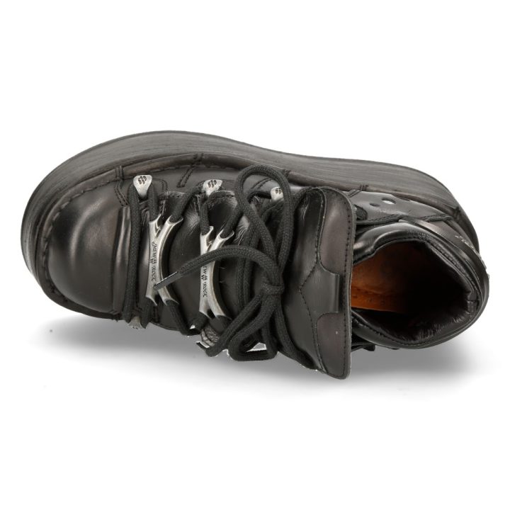 Bottines Noir New Rock M-106N-S77 – Image 8