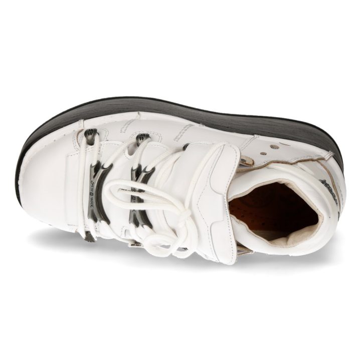 Bottines Blanc New Rock M-106N-S78 – Image 8