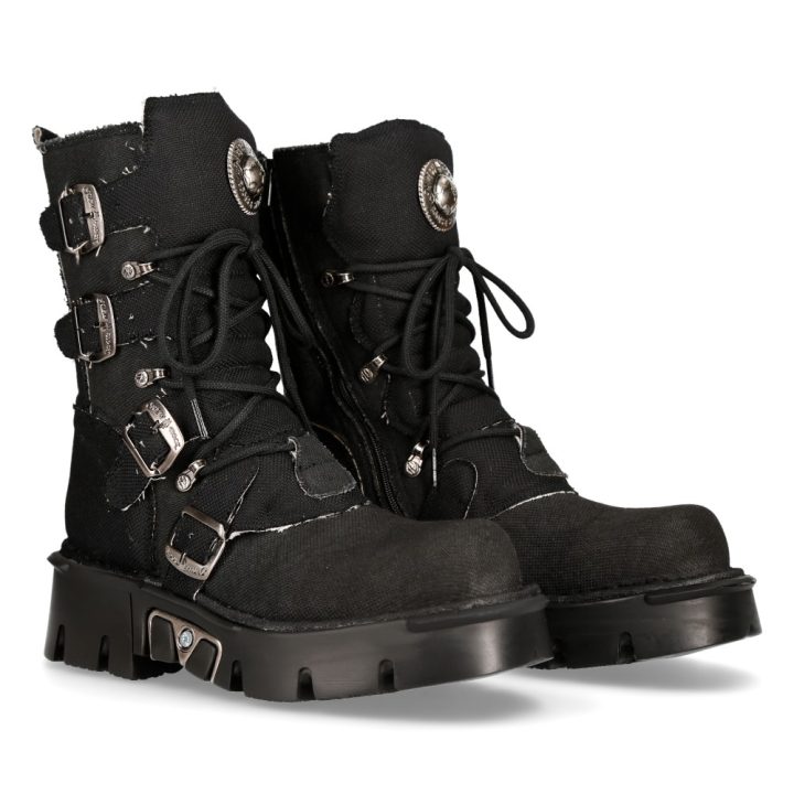 Bottes Noir New Rock M-1473-RC1