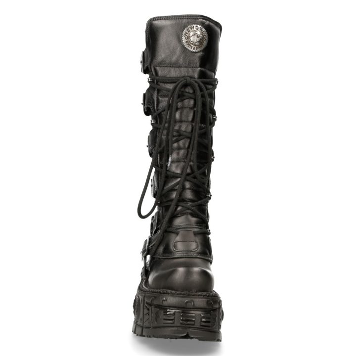 'Bottes hautes' Noir New Rock M-272-S3 – Image 4