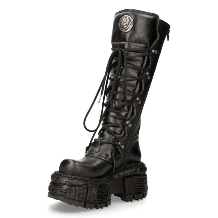 'Bottes hautes' Noir New Rock M-272-S3 – Image 5