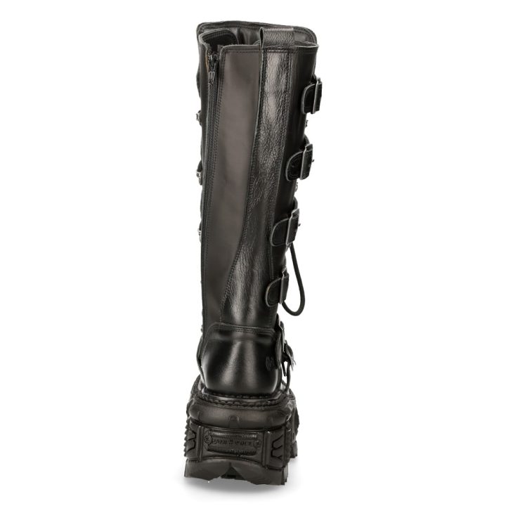 'Bottes hautes' Noir New Rock M-272-S3 – Image 6