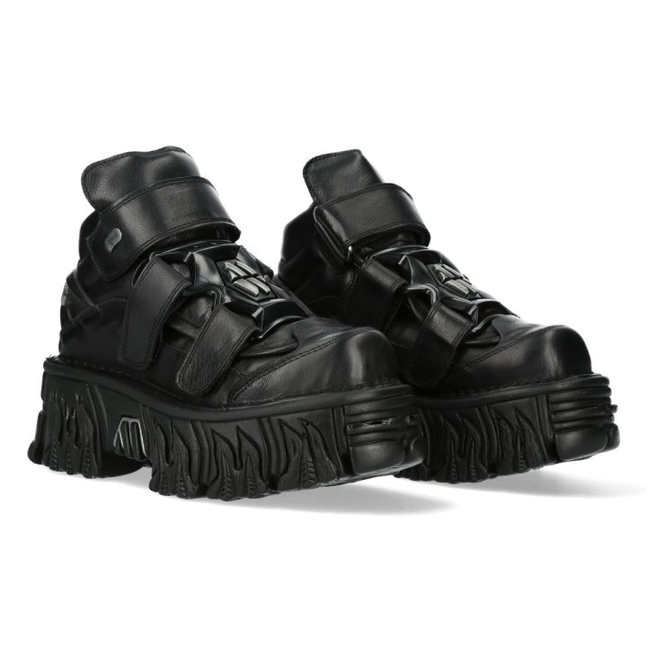 Bottines Noir New Rock M-285-S54