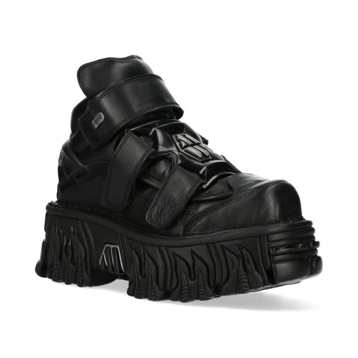 Bottines Noir New Rock M-285-S54 – Image 3