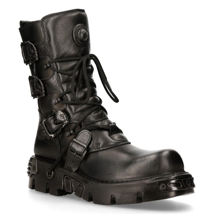 Bottes Noir New Rock M-391-S18 – Image 3
