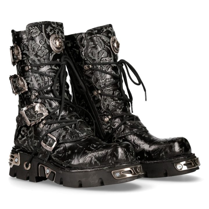 Bottes Noir New Rock M-391-S4