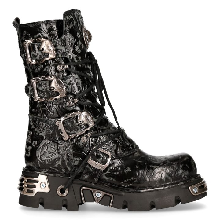Bottes Noir New Rock M-391-S4 – Image 2