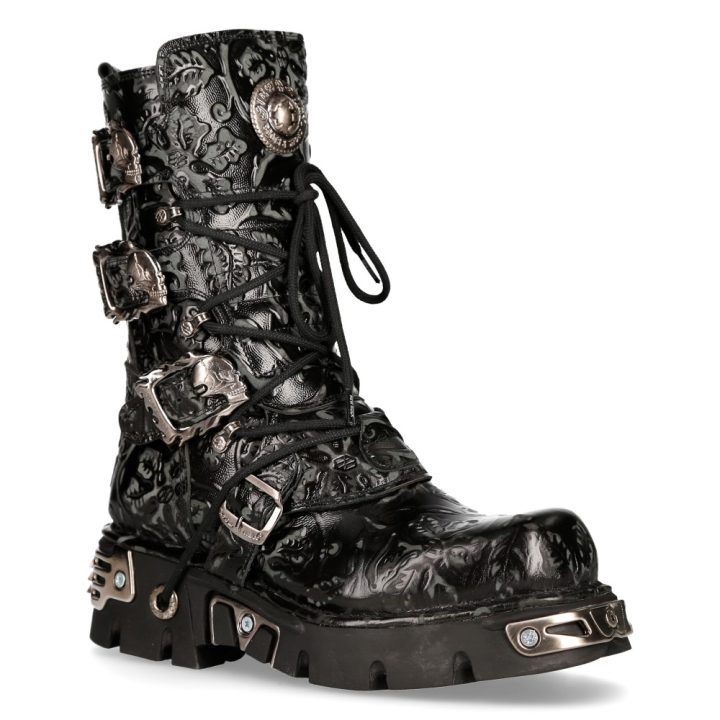 Bottes Noir New Rock M-391-S4 – Image 3
