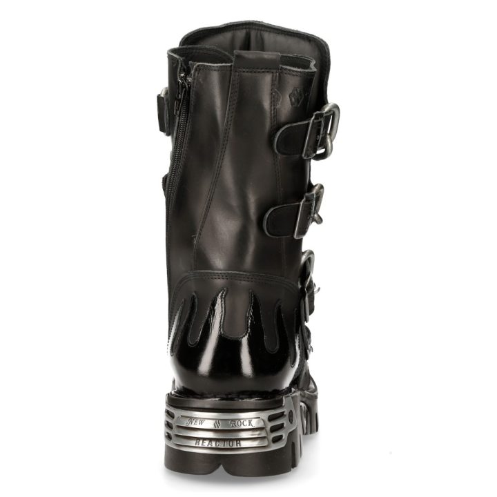 Bottes Acier, Noir New Rock M-727-S5 – Image 6