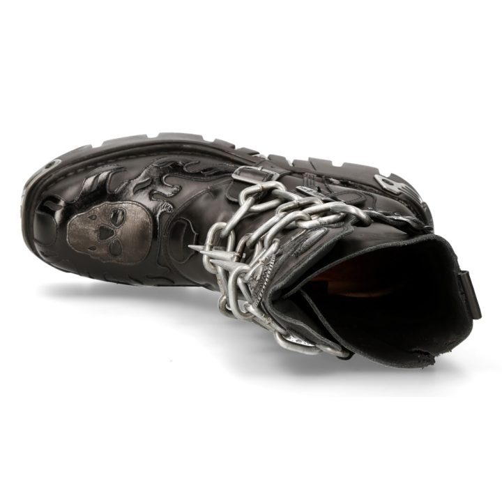 Bottes Acier, Noir New Rock M-727-S5 – Image 8