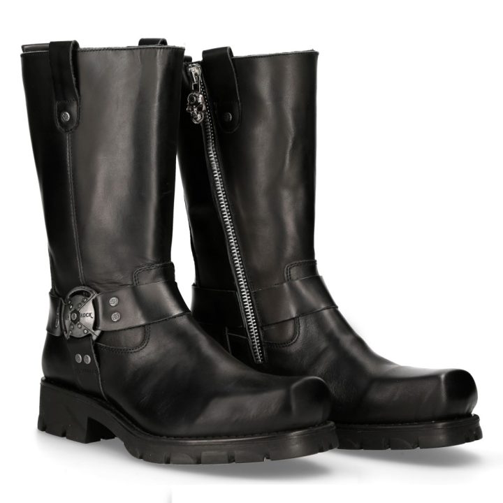Bottes Noir New Rock M-7610C-C4