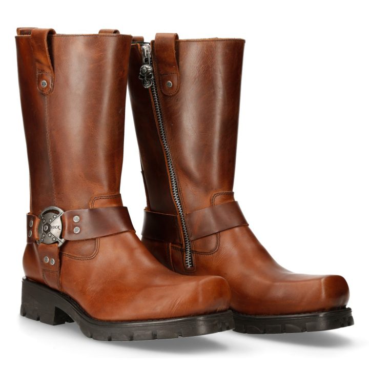 Bottes Marron New Rock M-7610C-C5