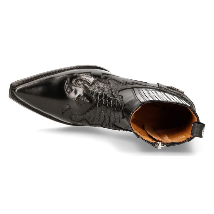 Bottines Noir New Rock M-7721C-C2 – Image 8
