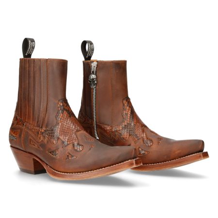 Bottines Marron New Rock M-7721C-C3