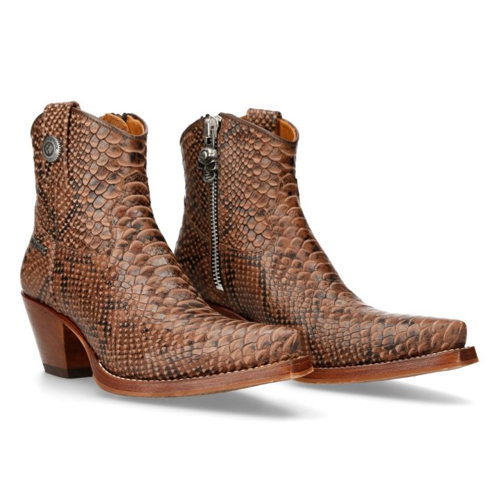 Bottines Marron New Rock M-7729C-C3