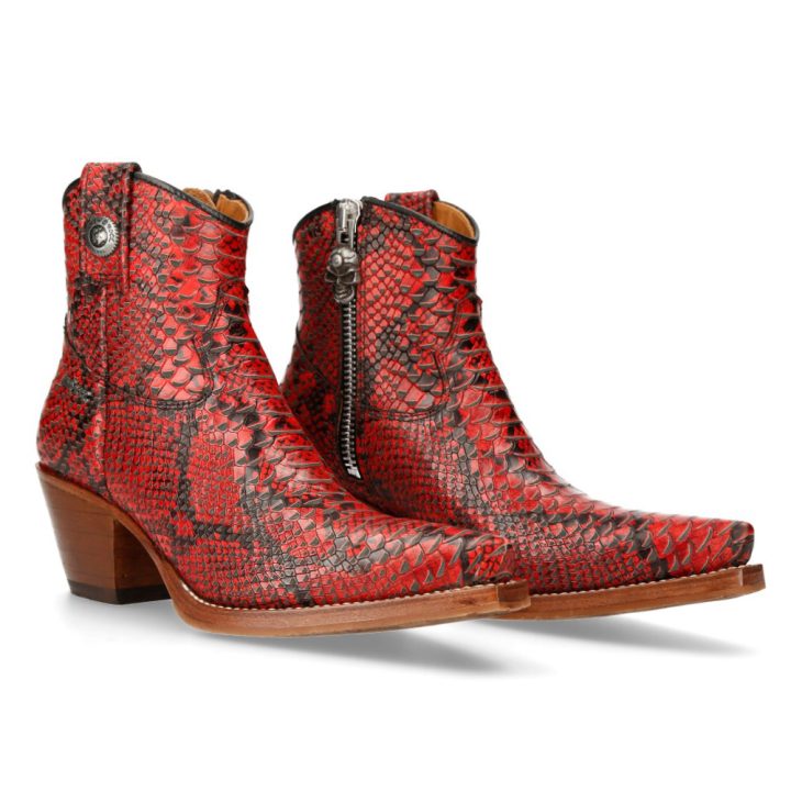 Bottines Rouge New Rock M-7729C-C4