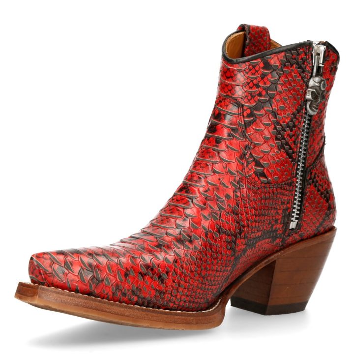 Bottines Rouge New Rock M-7729C-C4 – Image 5