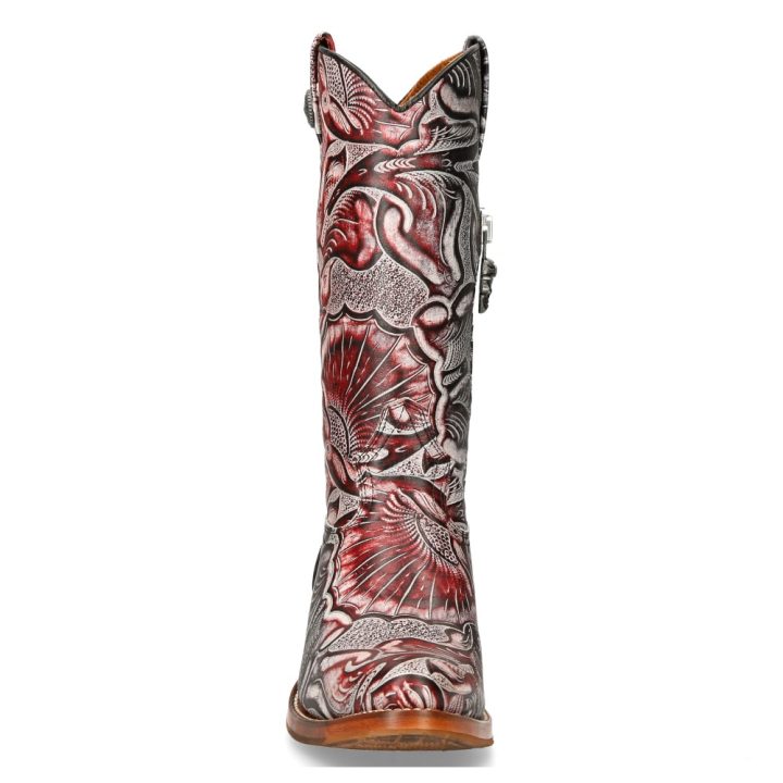 Bottes Acier, Rouge New Rock M-7731CL-C6 – Image 4