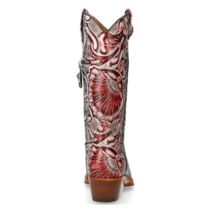 Bottes Acier, Rouge New Rock M-7731CL-C6 – Image 6
