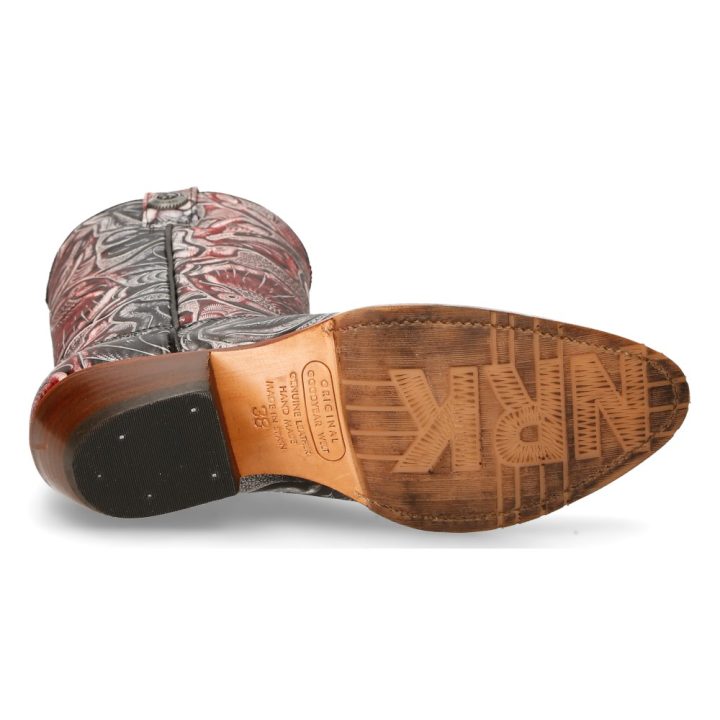 Bottes Acier, Rouge New Rock M-7731CL-C6 – Image 7