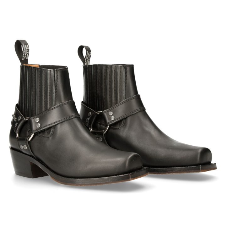 Bottines Noir New Rock M-7754-S1