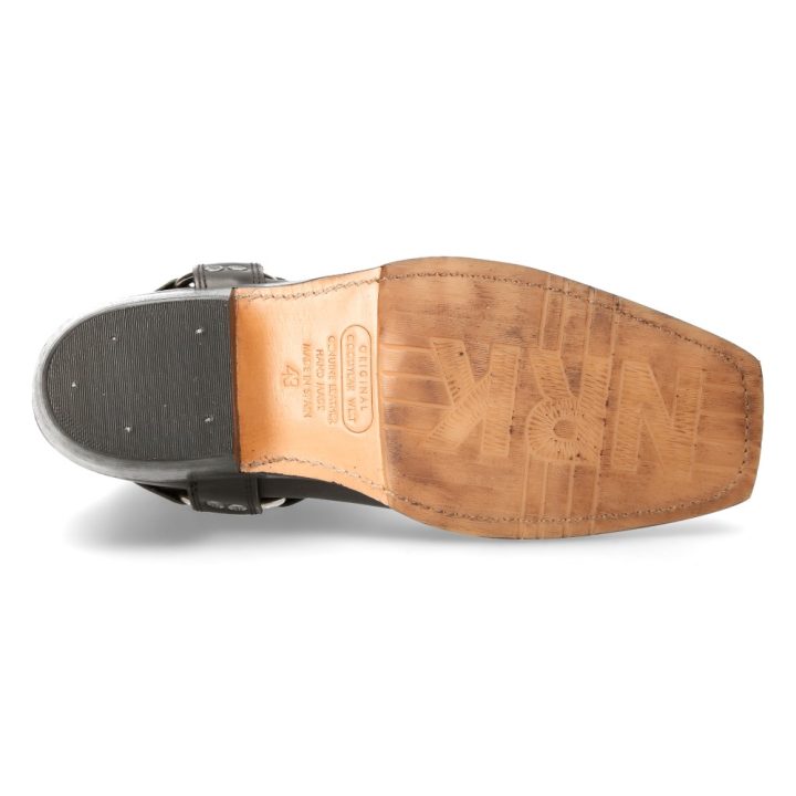 Bottines Noir New Rock M-7754-S1 – Image 7