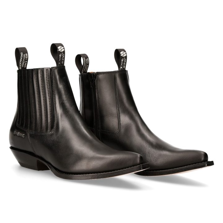 Bottines Noir New Rock M-7755-S2