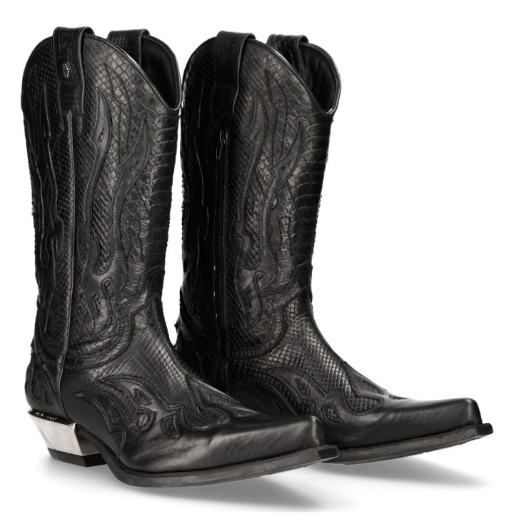 'Bottes hautes' Noir New Rock M-7921X-C2