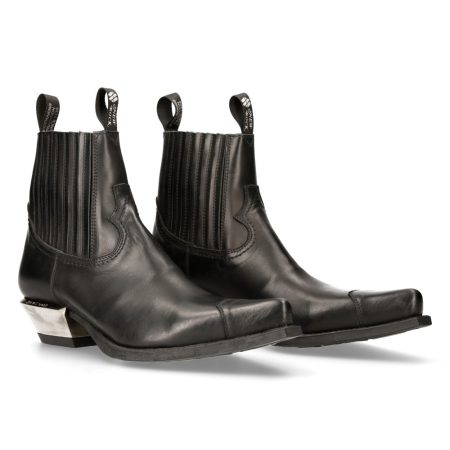 Bottines Noir New Rock M-7953-C9