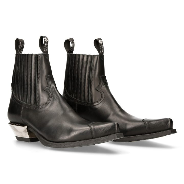 Bottines Noir New Rock M-7953-C9