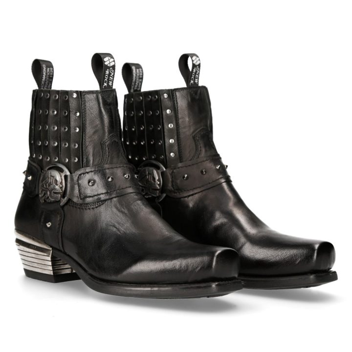 Bottines Noir New Rock M-7959-S4