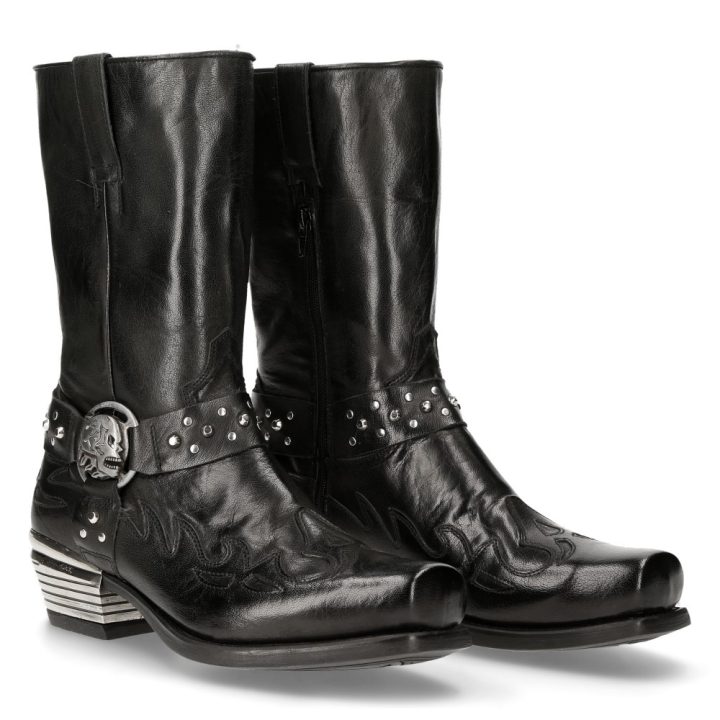 Bottes Noir New Rock M-7964-S2