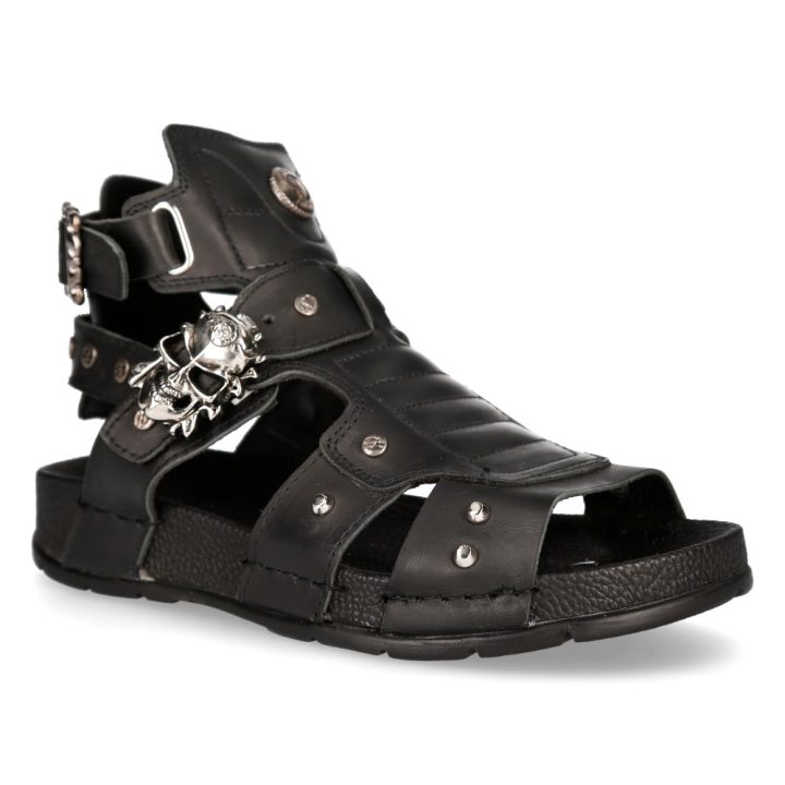 Sandales Noir New Rock M-BIO17-S1 – Image 3