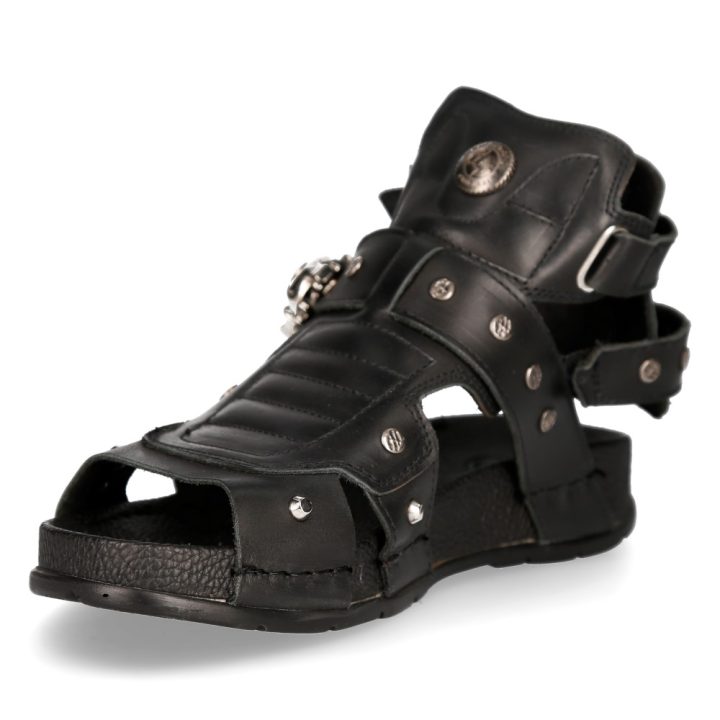 Sandales Noir New Rock M-BIO17-S1 – Image 5