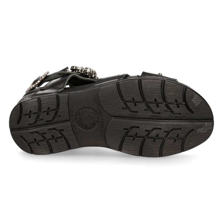 Sandales Noir New Rock M-BIO17-S1 – Image 7