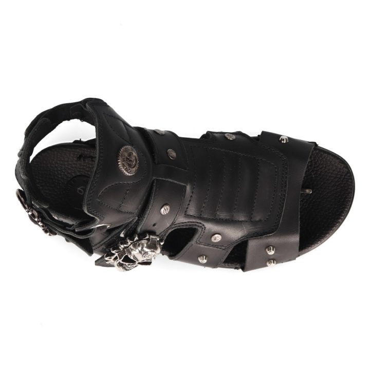 Sandales Noir New Rock M-BIO17-S1 – Image 8