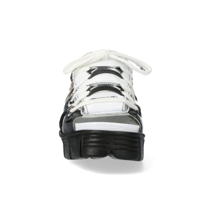 Sandales Blanc, Noir New Rock M-BIOS103-C15 – Image 4