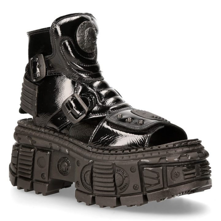 Bottines Noir New Rock M-BIOS106-S9 – Image 3