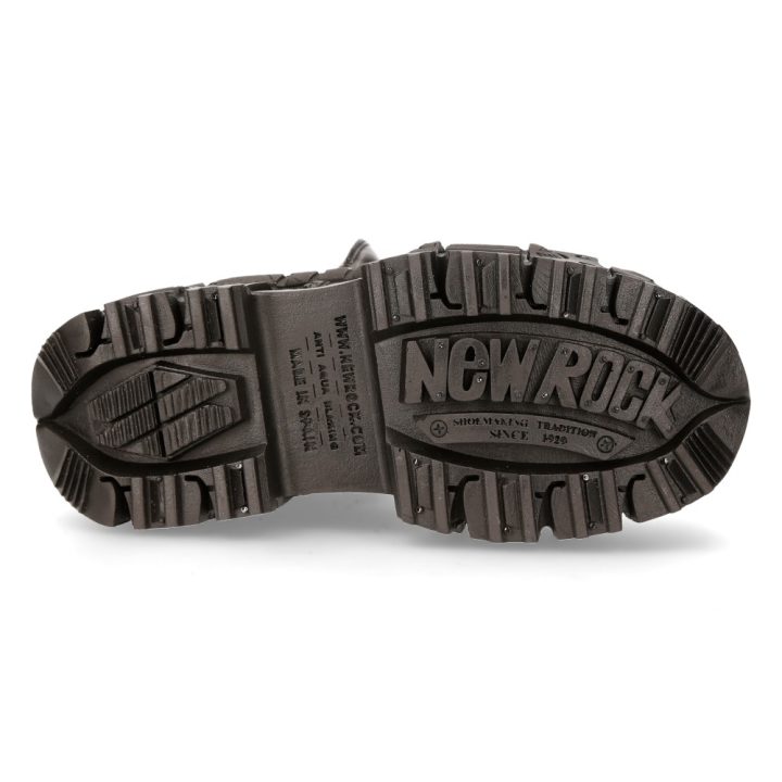 Bottines Noir New Rock M-BIOS106-S9 – Image 7