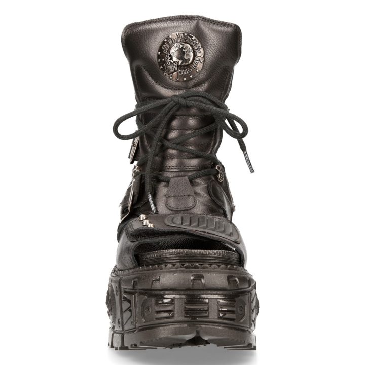 Bottines Noir New Rock M-BIOS107-C3 – Image 4